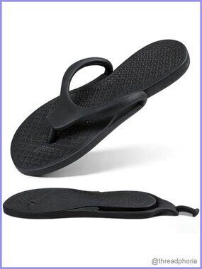 Lightweight Foldable EVA Flip Flops Non-Slip Shower Travel Sandals